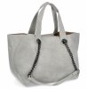GENȚĂ DE DAMĂ shopper bag Herisson gri deschis 1852A902